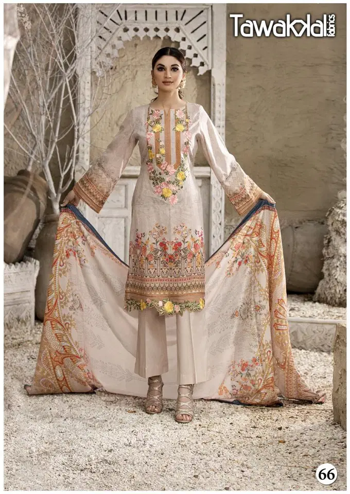 Mehroz Vol 7 By Tawakkal Cotton Printed Dress Material Wholesale Shop In Surat

